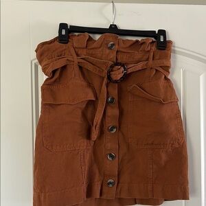 Banana Republic Copper Skirt with Belt